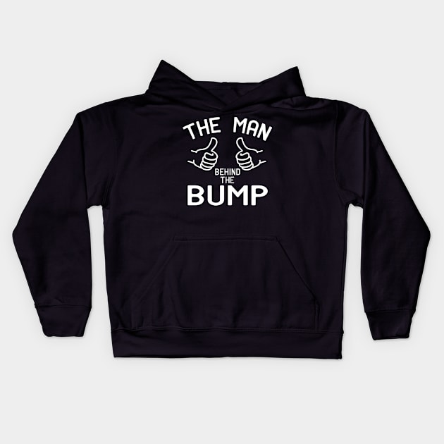 The Man Behind The Bump Kids Hoodie by Mr.Speak